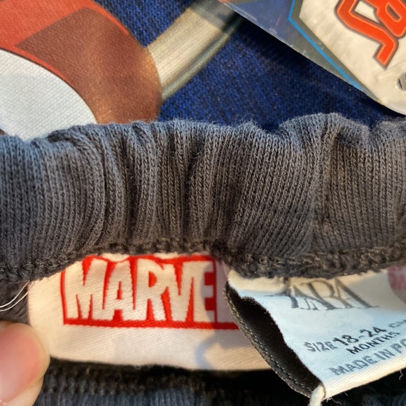 NEW Avengers Captain America 2pc Bundle Hoodie & Joggers - Picture 7 of 7